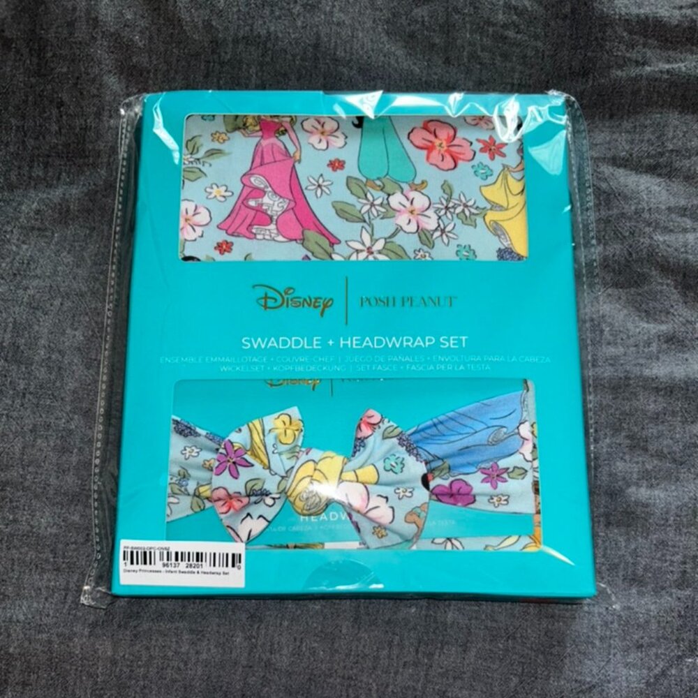 Posh Peanut Princess Swaddle and Headband Set